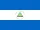 Bandera oficial de Nicaragua.
